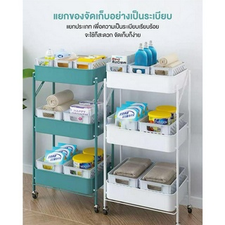 พับได้!!!IKEA รถเข็น ชั้นพับได้ สไตล์มินิมอล