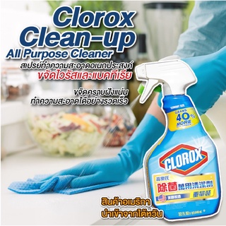 Clorox น้ำยาทำความสะอาด เอนกประสงค์ จาก อเมริกา Clorox Bleach Cleaner Spray 946ml