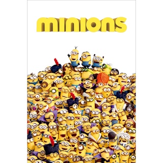 โปสเตอร์หนัง Minions มินเนี่ยน ภาพยนตร์แอนิเมชั่น Movie Poster ภาพติดผนัง ตกแต่งบ้าน รูปติดห้อง ของสะสม ร้านคนไทย