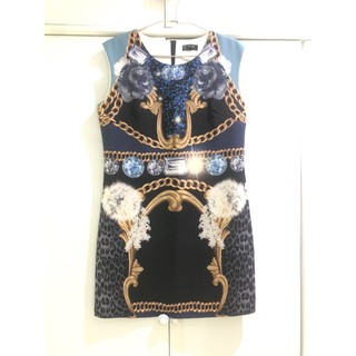 เดรส versace ผ้าพิมพ์ลาย