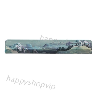 SpaceBar Keycap PBT Five Sides Dye-Subbed 6.25U OEM Profile Keyboard Keycap Snow