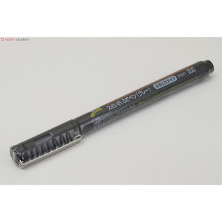 (พร้อมส่ง) กันดั้มมาร์คเกอร์หัวแปรง GM21 ปากกาตัดเส้น Gundam Marker Sumi-ire Brush Pen (Gray) (Paint)