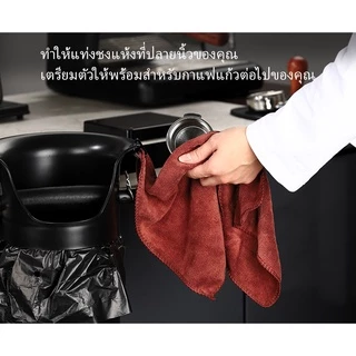 เตรียมจัดส่ง｜ ที่เคาะกากกาแฟ ถังเคาะกากกาแฟ Knock box ถังเคาะกากกาแฟทรงสูง ถังเคาะกากกาแฟ