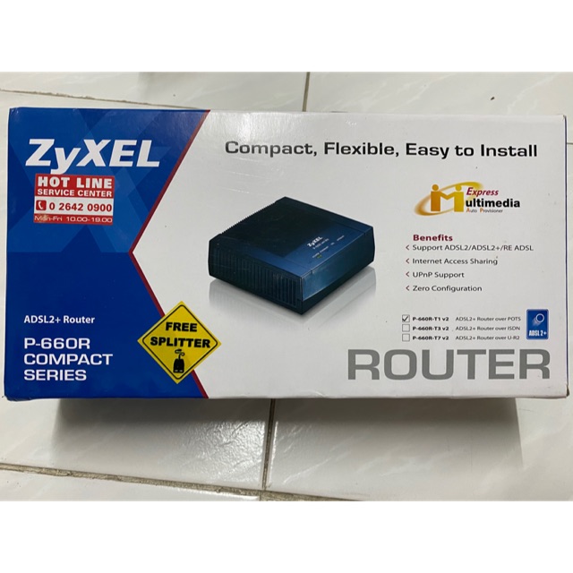 Router Zyxel P-660R compact series