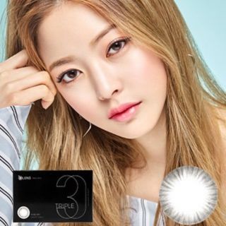 💧👁️#พร้อมส่ง​ Olens ~ Triple 3 (Gray​)​#​รายเดือน✨✨