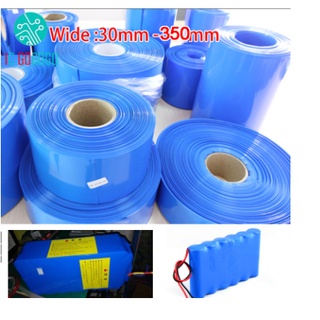 ท่อหดความร้อนแบตเตอรี่ลิเธียม PVC 30 มม. - 350 มม. 18650 อุปกรณ์เสริม