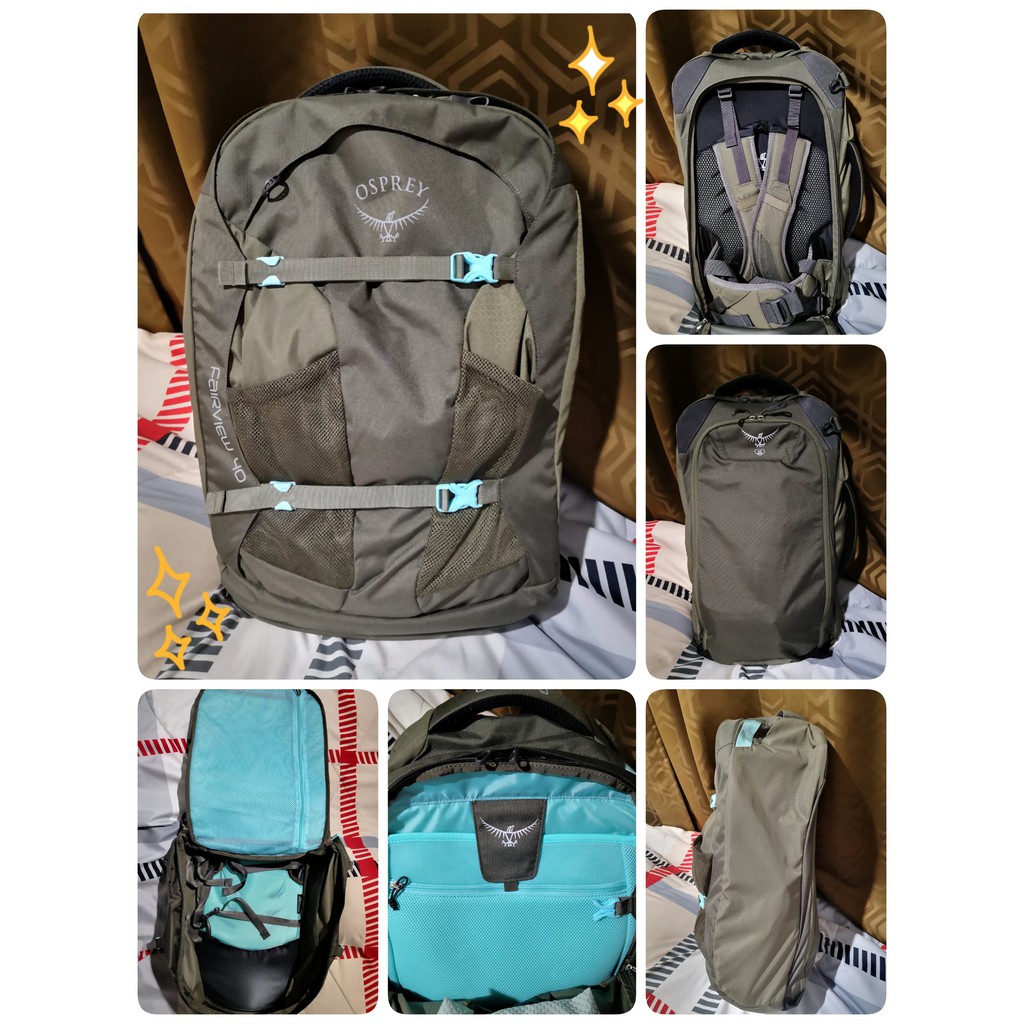 osprey fairview 40 xs/s vs s/m