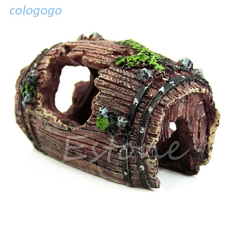 COLO Aquarium Rockery Ornament Fish Tank Hiding Cave Mountain Landscape Decoration