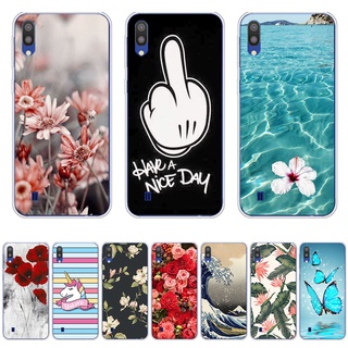 เคสโทรศัพท์มือถือ ซิลิโคนนิ่ม TPU ลายดอกไม้ทะเล A25 สําหรับ Samsung Galaxy a01 a02 m01 m02 m10