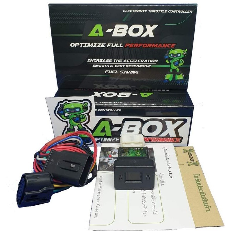 คันเร่งไฟฟ้าA-BOX เวอร์ชั่นใหม่ล่าสุด V.3 ตรงรุ่นติดตั่งง่าย ไม่ตัดต่อสายไฟ ปลั๊กตรงรุ่น รับประกัน 3