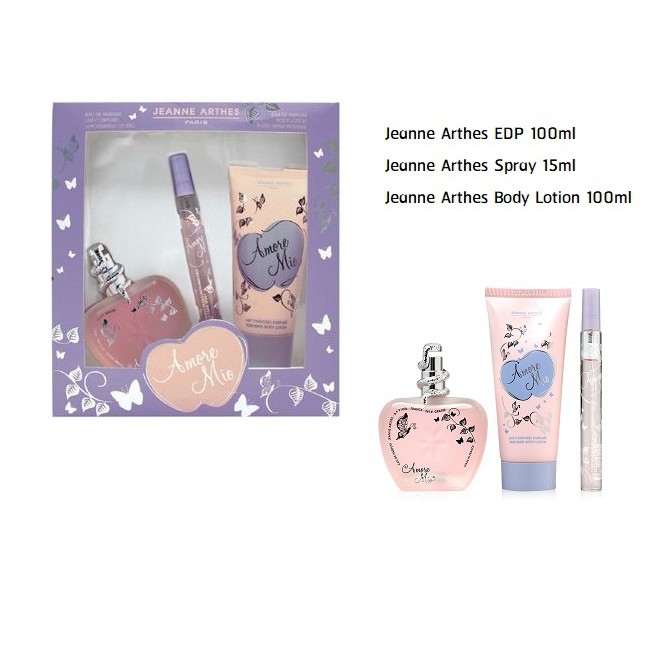 Set Jeanne Arthes Amore Mio  EDP 3 pcs.