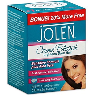 Jolen Creme Bleach Mild Formula Plus Aloe Vera 1 set