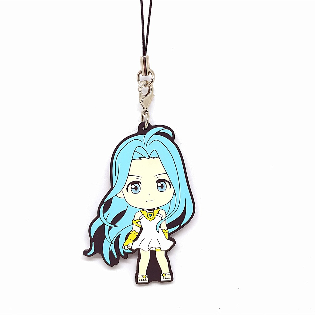 Lyria (Ruria) ลูเรีย พวงกุญแจป้ายยางการ์ตูน Granblue Fantasy The Animation งานลิขสิทธิ์แท้ Banpresto