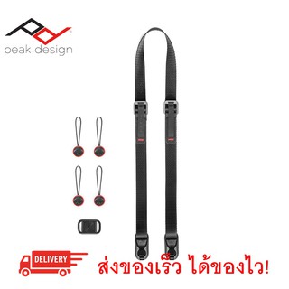 Peak Design Leash Camera Strap สายคล้องกล้อง (สีดำ)