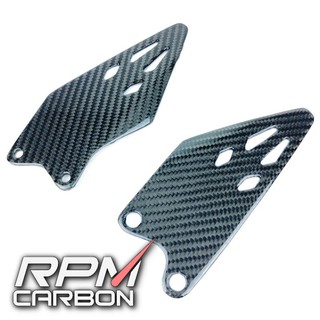 Kawasaki ZX6R ที่พักเท้า คาร์บอน Heel Guards Carbon Glossy | RPM Carbon