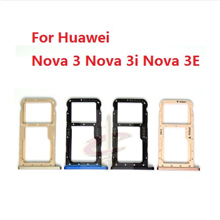 สําหรับ Huawei Sim Tray Sd Card Holder Slot ถาดซิมการ์ดสําหรับ Huawei Nova 3 3i 3E P20lite