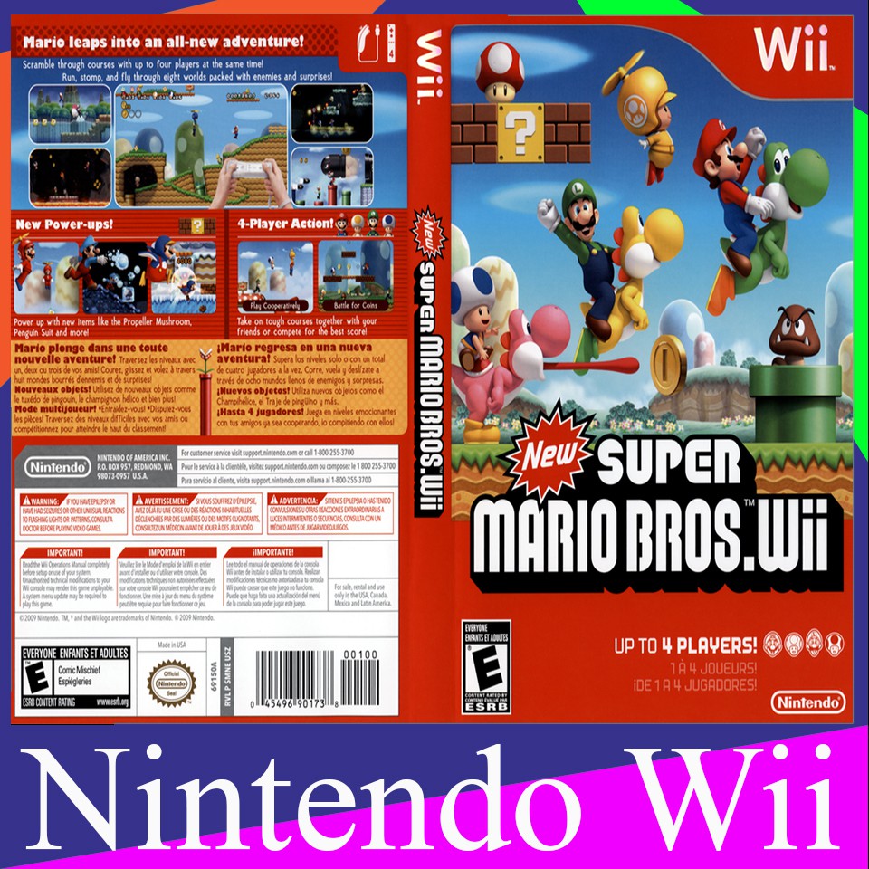 mario games for the wii