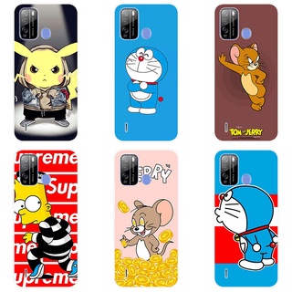 เคสสำหรับ itel Vision 1 Pro Case Silicone Back Cover Soft Casing itel Vision 1Pro cartoon TPU เคส