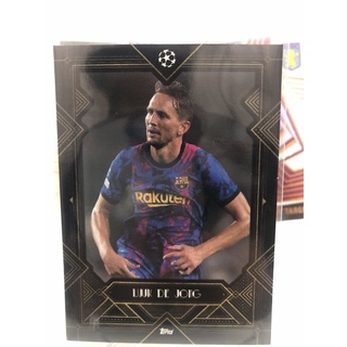 2021-22 Topps Deco UEFA Champions League Soccer Cards Barcelona