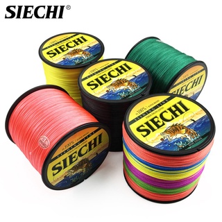 Siechi 150เมตร9เส้น PE สายการประมงถัก M ultifilament PE สายถักสายการประมง13กิโลกรัม-65กิโลกรัมซูเปอร์สายการประมง FI