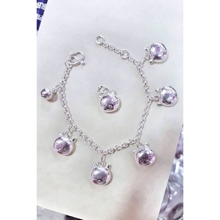 สร้อยข้อมือห้อยคิตตี้925