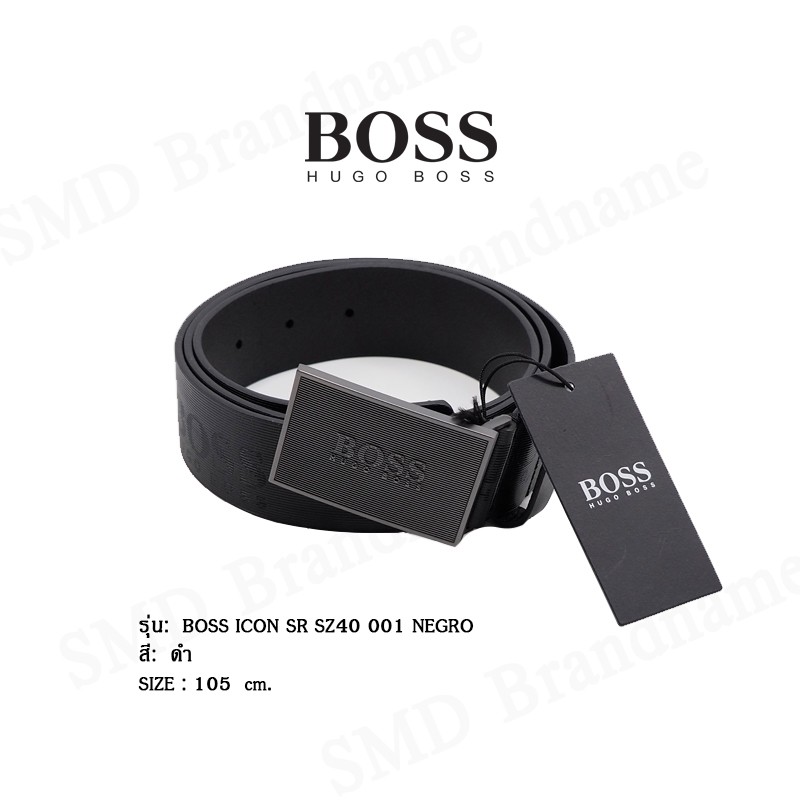 BOSS เข็มขัด HUGO BOSS Code:BOSS ICON SR SZ40 001 NEGRO