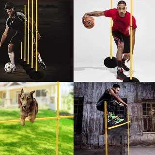 เครื่องมือการฝึกอบรม เครื่องหมายการฝึกฟุตบอล แถบอุปสรรคเอนกประสงค์สำหรับอุปกรณ์เครื่องหมายแท่งเครื่องหมายอุปสรรค