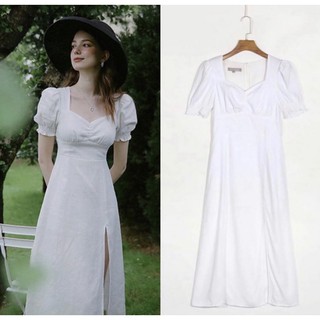 พร้อมส่ง S / พรี M,L Vivi Dress มีซับใน ซิปหลัง