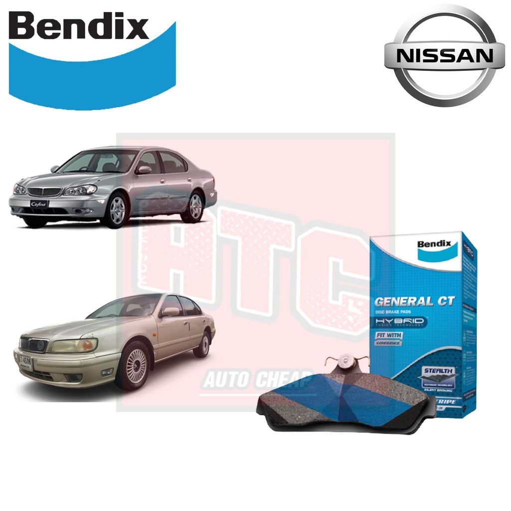 Bendix ผ้าเบรค nissan cefiro A32 A33 นิสสัน เซฟีโร่ General CT