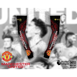 ปลอกแขนกันแดด  ลายแมนยู Man U มี 3 สี ดำ ขาว และ แดง