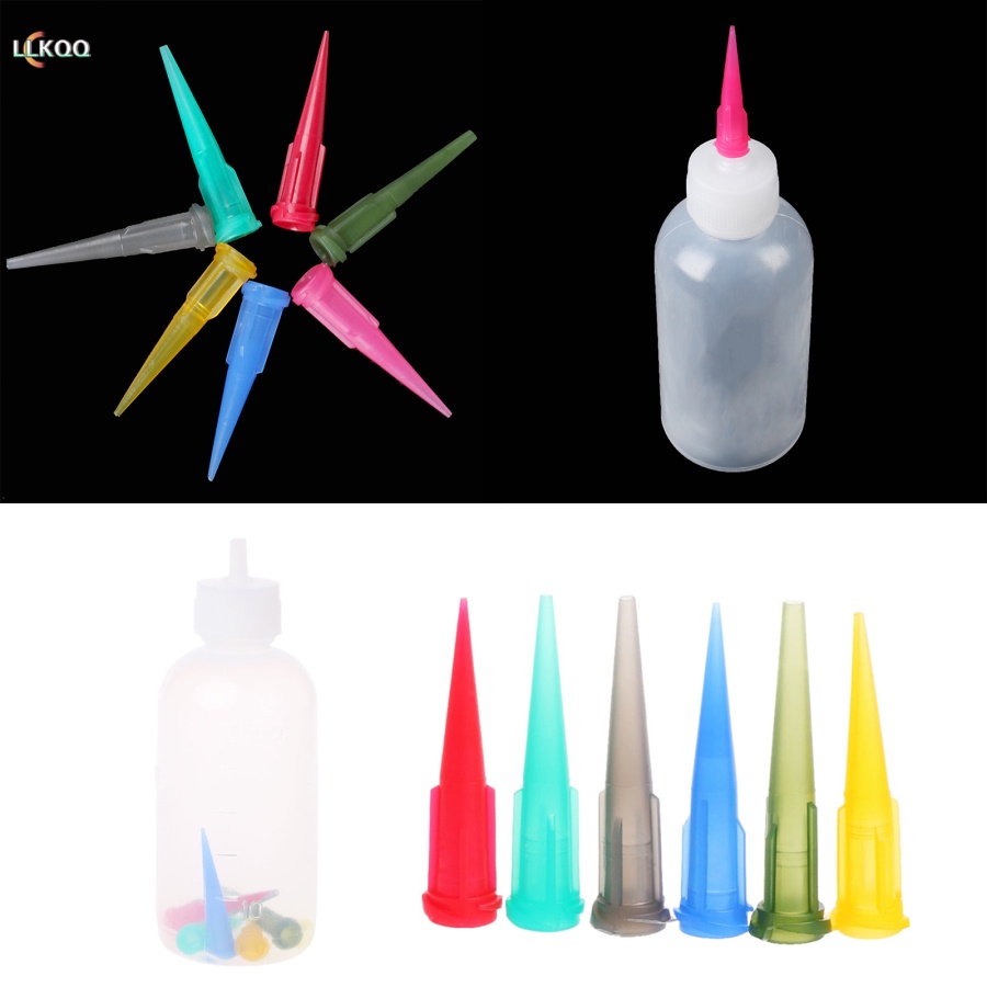 LLKQQ50ml พลาสติกเกรดอาหารครีม Jam ภาพวาดบีบขวดหัวฉีด Pastry TattooKtchup Dispenser ซอสเค้กตกแต่ง Craft