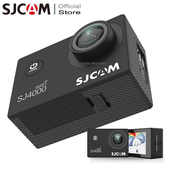 SJCAM SJ4000 WiFi  4K30FPS  12Mp  กล้องกันน้ำ กล้องติดหมวก กล้องดำน้ำลึก 30 เมตร Action Camera Web Cam เมนูไทย ประกัน1ปี thumbnail 6