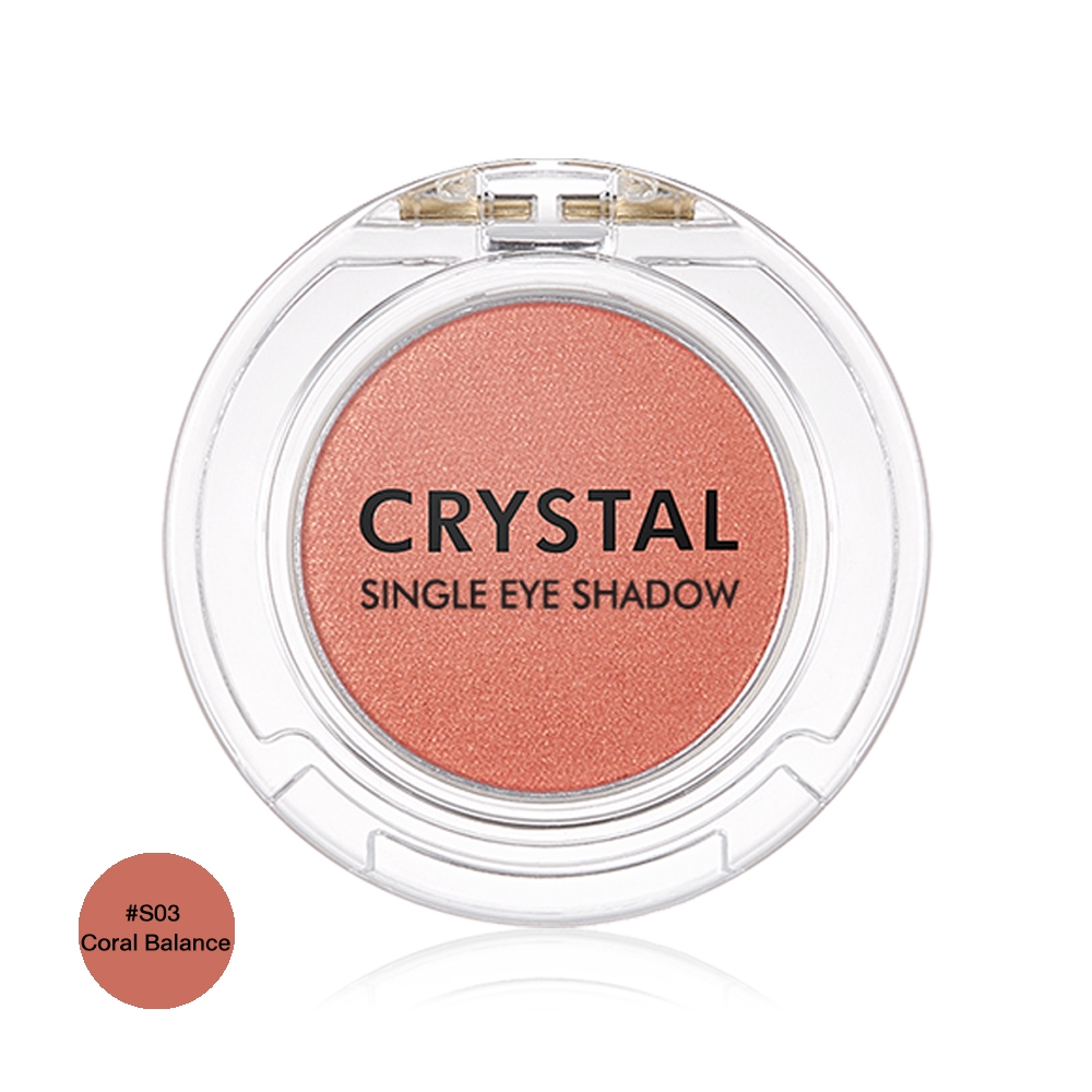 รุ่นใหม่ ญี่ปุ่น Tonymoly Crystal Single Shadow Coral Balanc