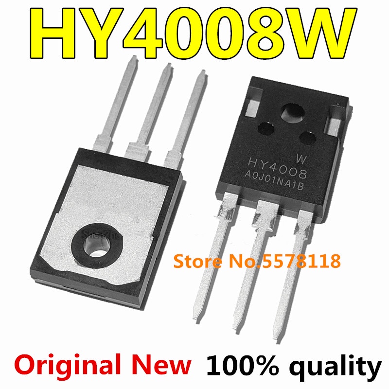 5-10PCS 100% ใหม่ HY4008 HY4008W 4008W 4008 TO-247 200A 80V 2.9Mohm Power MOSFET ทรานซิสเตอร์