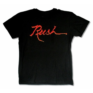 เสื้อยืด พิมพ์ลายโลโก้ RUSH All The Logos Back สีดํา สําหรับผู้ชายS-5XL