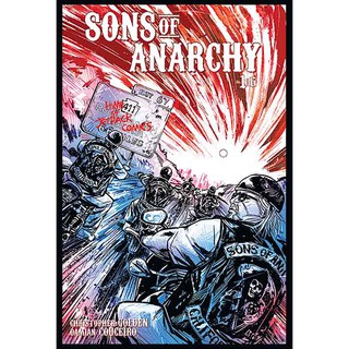 โปสเตอร์ หนัง SONS OF ANARCHY SOA 2008 POSTER 24”x35” Inch American TV Series CHARLIE HUNNAM v4