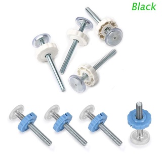 น็อตยึดรั้วประตู เพื่อความปลอดภัย ใช้ซ้ําได้ สีดํา สําหรับเด…