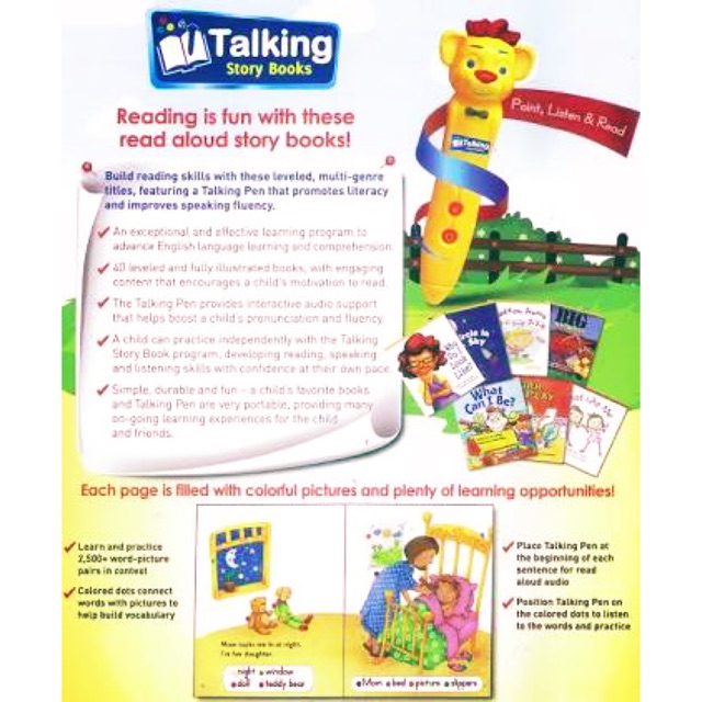 ปากกาพูดได้ เล่านิทาน Talking story book ของ GROLIER