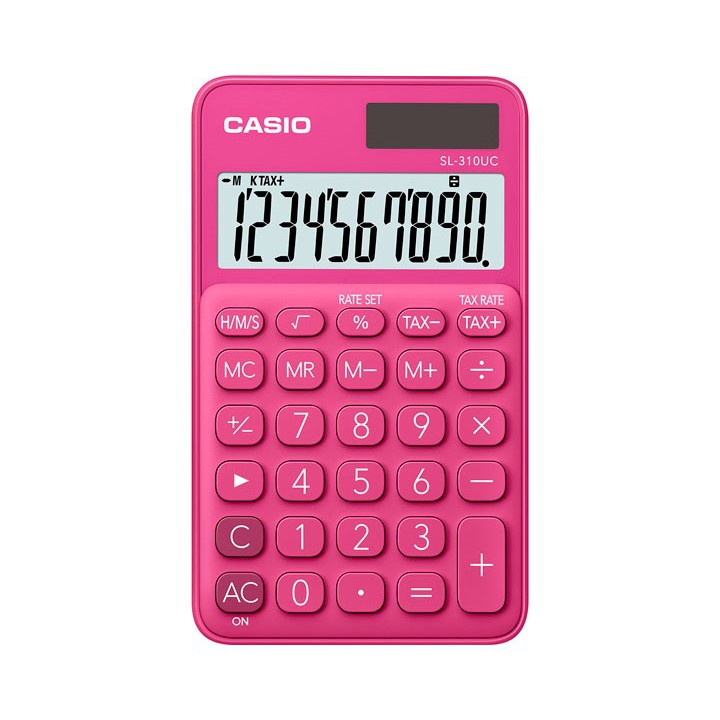 เครื่องมือสำนักงาน✙เครื่องคิดเลข CASIO SL-310UC คาสิโอ้ ของแท้! รับประกัน 2 ปี เครื่องคิดเลขพกพา  เครื่องคำนวณ Calculato