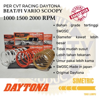 Per CVT RACING DAYTONA BEAT ระยะห่างหลายแบบ 1000 รอบต่อนาที - ต่อ CVT RACING BEAT VARIO DAYTONA ดั้งเดิม