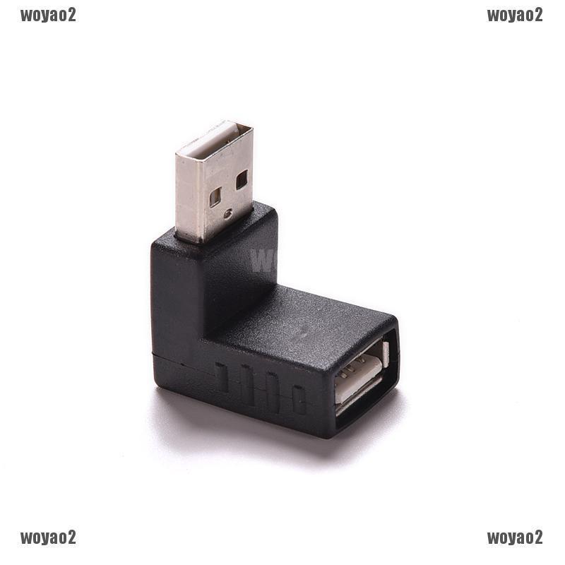 อะแดปเตอร์เชื่อมต่อสายเคเบิ้ล Usb 2.0 Male to Female 90