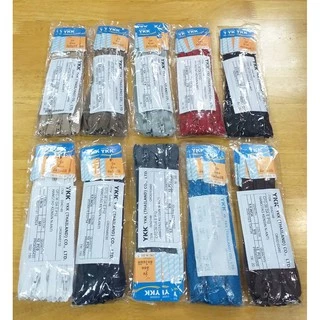 ซิป YKK แท้ 5 , 6 , 7 , 8 นิ้ว มี 10 สี รุ่นล็อคอัตโนมัติ ซิปอย่างดี ซิปล็อค ซิปกางเกง ซิปกระโปรง ซิปกระเป๋า ซิบ SMP