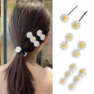 DOREEN Women Girls Daisy Acrylic Flower Hair Clips