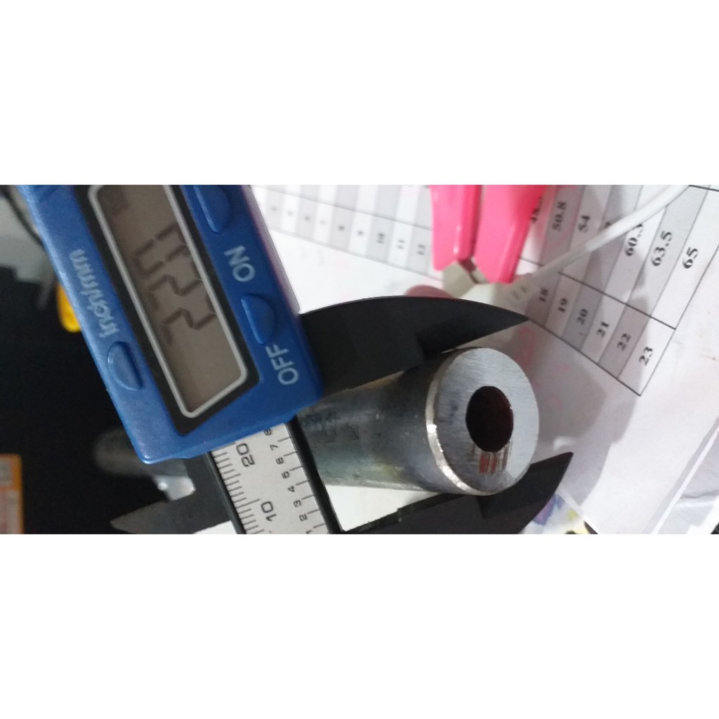 ท่อเหล็ก OD 20mm. ID 16mm.ID 10mm. ขนาด 16มิล โตนอก 20 มม  ท่อเหล็กไฮดรอลิค ทนทาน Carbon Steel ไม่มีตะเข็บOD 28mm. ID 15