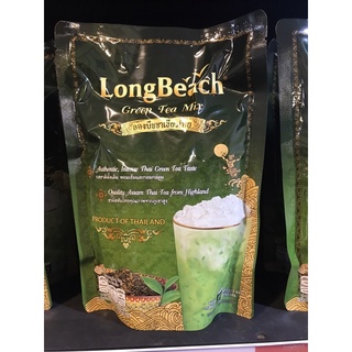 ลองบีชชาเขียว ขนาด 400 กรัม LongBeach Thai Green Tea  size 400g.