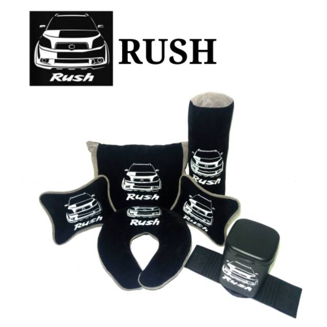 RUSH car pillow ถังขยะในรถ Rush Car Headrest accessories accessories