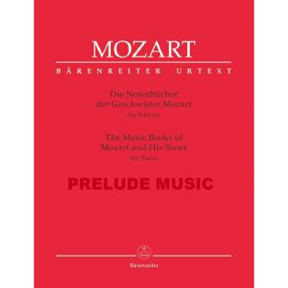 (โค้ดINCSM2Lลด70฿) Mozart The Music Books of Mozart and His Sister for Piano