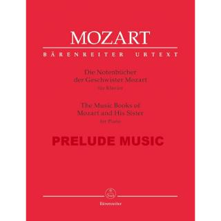 (โค้ดINCSM2Lลด70฿) Mozart The Music Books of Mozart and His Sister for Piano