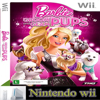 แผ่นเกมส์ Wii (คุณภาพ) Barbie Groom and Glam Pups