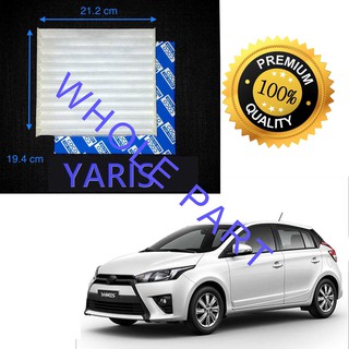 กรองแอร์ filter ฟิลเตอร์ แอร์ รถยนต์ Toyota Yaris โตโยต้า ยาริช